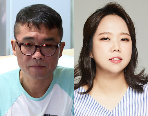 가수 김건모(왼쪽)-개그우먼 홍현희. 사진제공｜SBS·싸이더스HQ