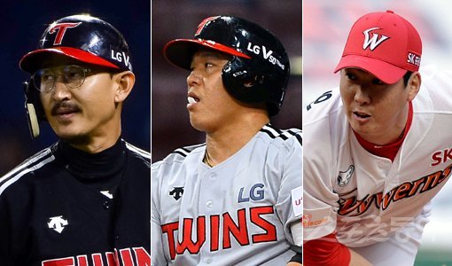 LG 박용택-정상호-SK 문승원(왼쪽부터). 스포츠동아DB