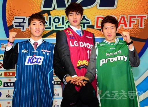 김민구-김종규-두경민(왼쪽부터). 스포츠동아DB