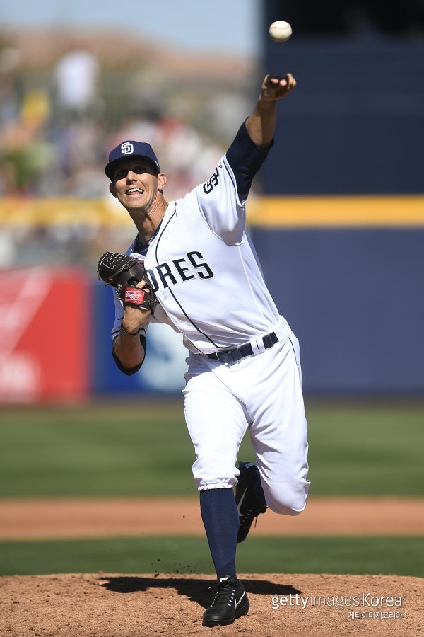 샌디에이고 파드리스 시절 크리스천 프리드릭. 사진=게티이미지코리아