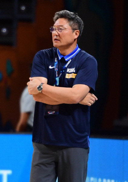 여자농구대표팀 이문규 감독. 사진제공|대한민국농구협회