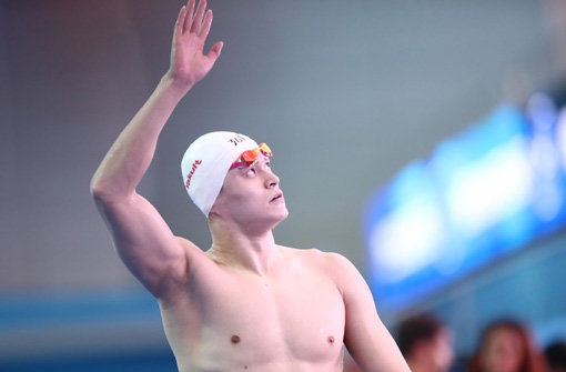 쑨양. 사진제공｜2019 광주세계수영선수권대회 조직위원회