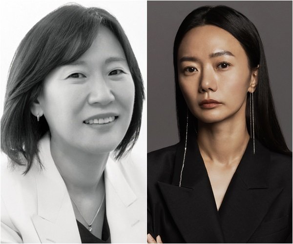 (〈기생충〉 제작자 곽신애 대표(사진제공 씨네21), 〈#아이엠히어〉 주연 배우 배두나(사진제공 넷플릭스))