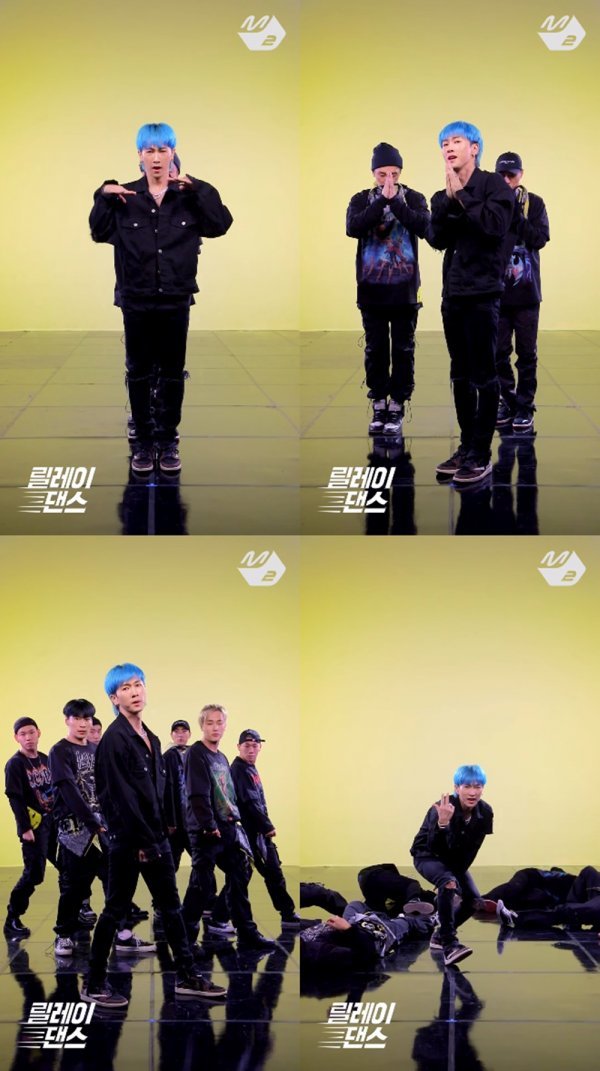 [사진 출처 : M2 ‘WEEKAND’ 릴레이 댄스 영상 캡처]