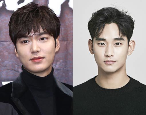 배우 이민호(왼쪽)-김수현. 사진제공|스포츠동아DB·키이스트