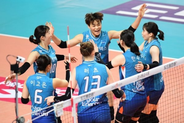 GS칼텍스 선수단. 사진=KOVO