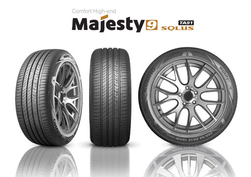 ‘2019 북미 굿 디자인 어워드’ 운송 디자인 부문에서 본상을 수상한 ‘마제스티 9 솔루스 TA91’. 사진제공|금호타이어