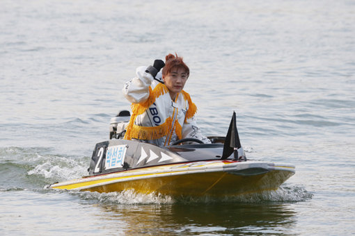 지난해 여왕전에 출전한 박설희 선수 경주 모습.