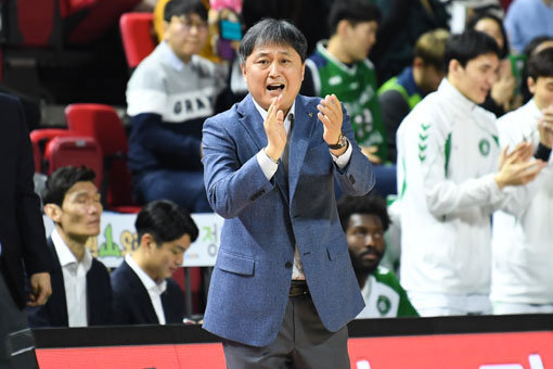원주 DB 이상범 감독. 사진제공|KBL