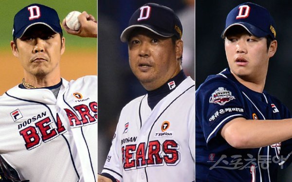 권혁, 이현승, 함덕주(왼쪽부터). 스포츠동아DB