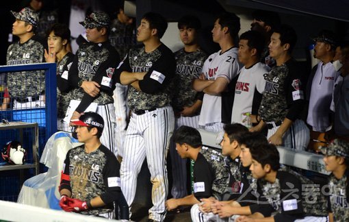 LG 트윈스 선수들. 스포츠동아DB