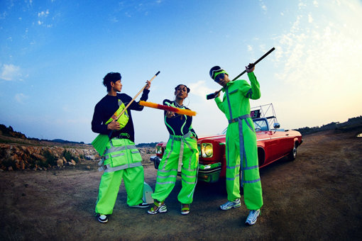 1990년대 음악적 감성과 스타일이 ‘레트로’의 열기를 재점화하고 있다. 새로운 흐름을 이끌고 있는 ‘싹쓰리’. 사진제공｜MBC