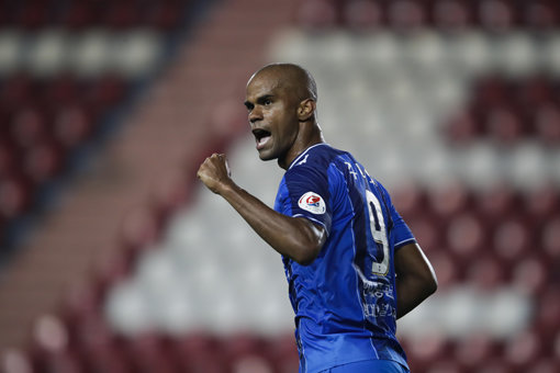 울산 현대의 스트라이커 주니오는 올 시즌 K리그1에서 14경기에 출전해 18골을 기록 중이다. 잔여 13경기에서 9골을 추가하면 
한국프로축구 최초의 ‘경기당 1골’ 달성이 가능할 정도로 엄청난 득점 페이스를 선보이고 있다. 사진제공｜한국프로축구연맹