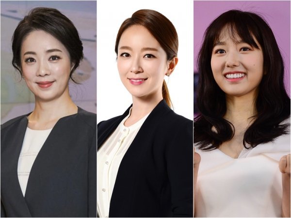 올해 잇따라 프리랜서를 선언한 아나운서들. KBS 출신 박은영(왼쪽), 이혜성(오른쪽) 아나운서가 독립을 선언했고 SBS 박선영(가운데) 아나운서도 프리랜서로 다양한 활동을 시작했다. 사진｜KBS·SBS·스포츠동아DB
