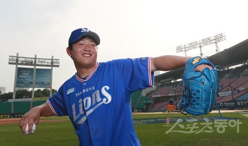 삼성 양창섭. 스포츠동아DB