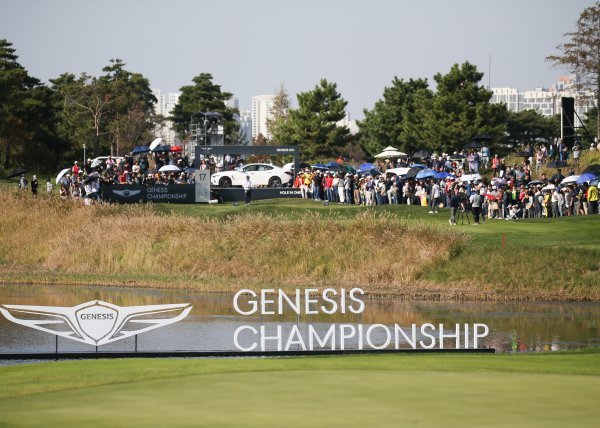 지난해 진행된 '2019 제네시스 챔피언십' 대회 전경. 사진제공|제네시스