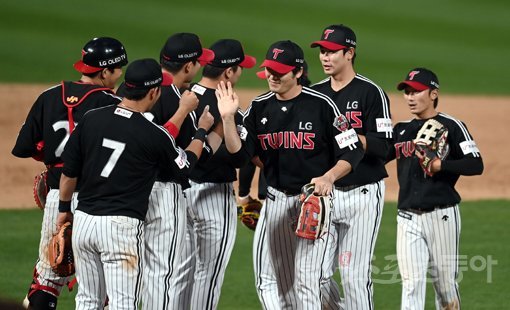 LG 트윈스 선수단. 스포츠동아DB