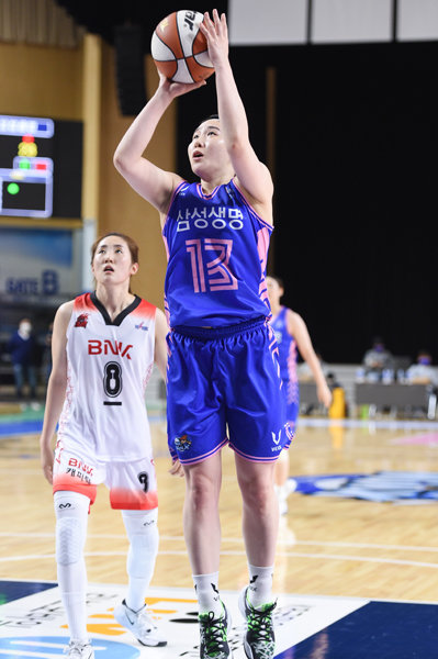 삼성생명 김단비. 사진제공｜WKBL