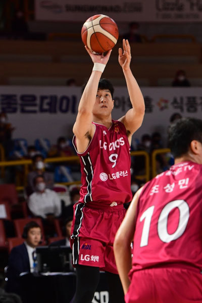 LG 정희재. 사진제공｜KBL