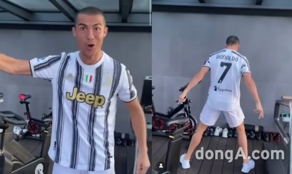 사진=호날두 SNS 영상 캡처