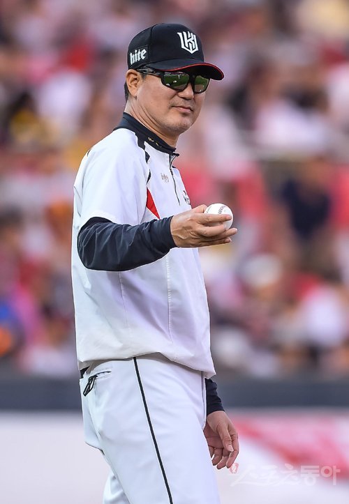 KT 코치 시절의 정명원 코치. 스포츠동아DB