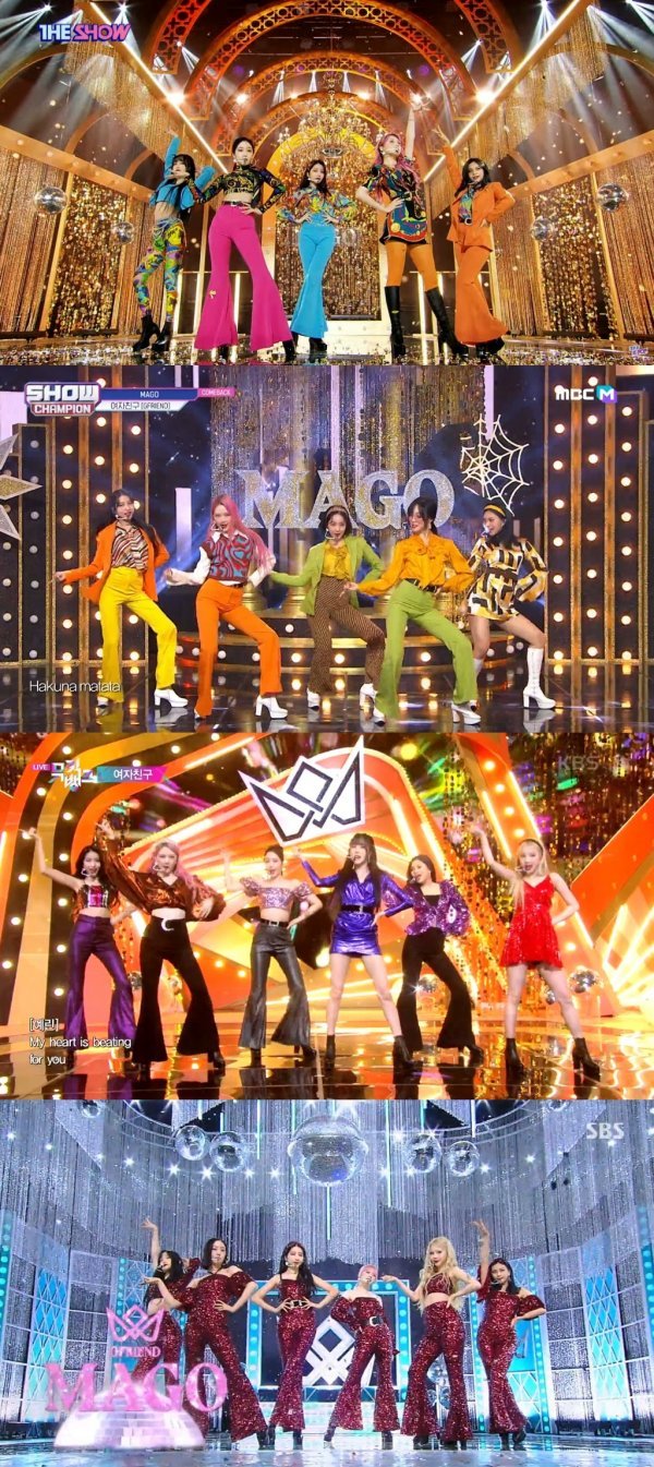 [사진출처 Mnet, MBC M, KBS2, SBS 각 음악방송 방송화면 캡처]