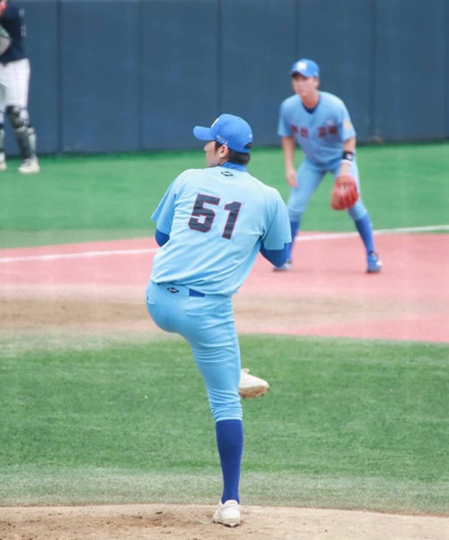 2021시즌 신인드래프트 2차 6라운드(전체 60번)에 두산의 지명을 받은 부산고 출신 이상연. 사진제공 | 이상연