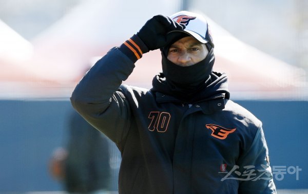 한화 로사도 코치. .스포츠동아DB