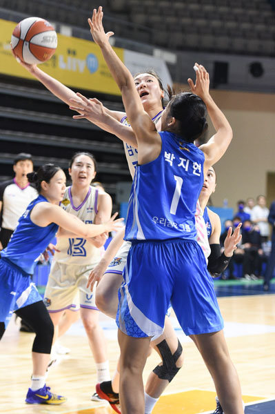 삼성생명 배혜윤. 사진제공｜WKBL