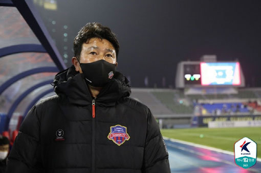 수원FC 감독 김도균. 사진제공｜한국프로축구연맹