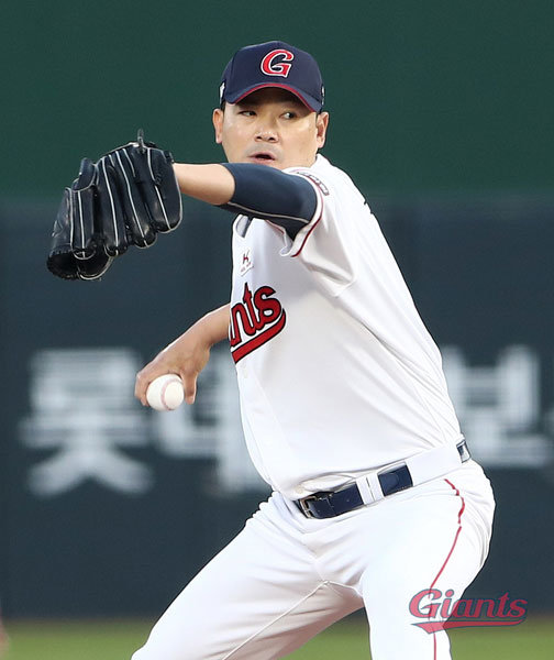 아픔의 시간도 결코 그냥 흐르게 놔두지 않았다. 롯데 노경은의 ‘샤우팅 트레이닝‘은 1년의 미계약 시간이 남겨준 선물이다. 사진제공 | 롯데 자이언츠