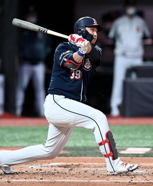 두산 김인태. 스포츠동아DB