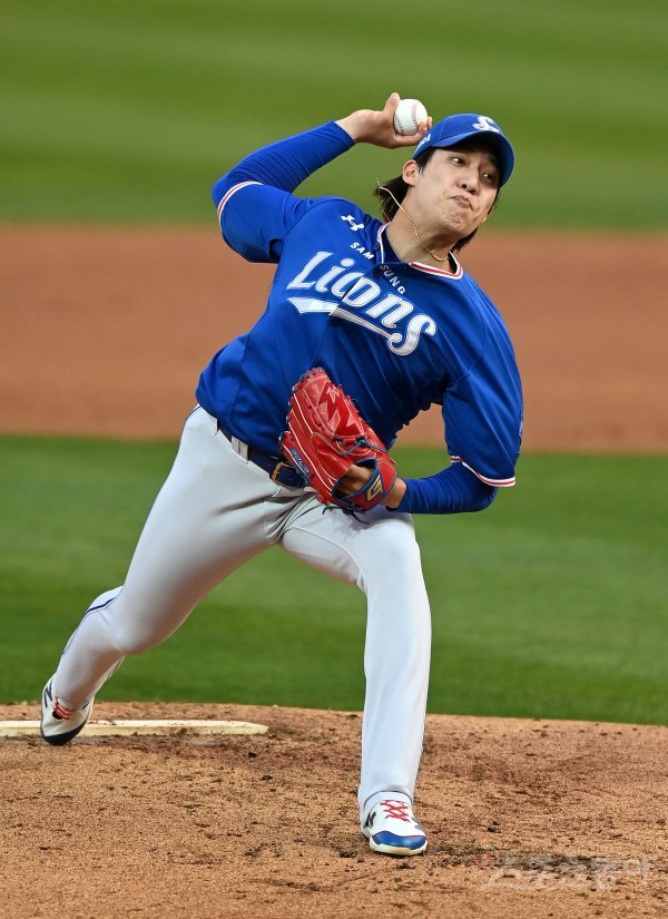 삼성 원태인. 스포츠동아DB