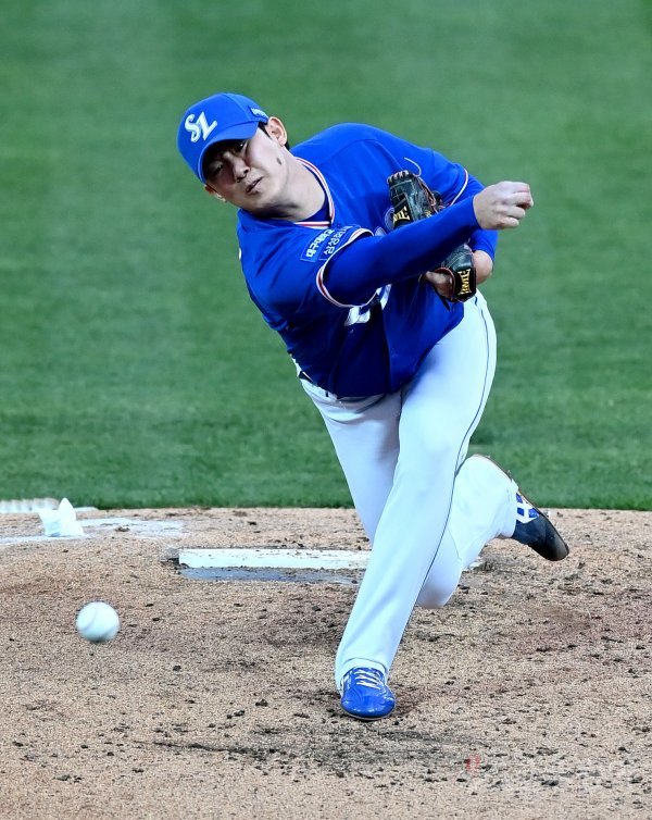 삼성 김대우. 스포츠동아DB