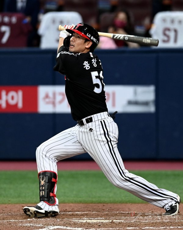 LG 홍창기. 스포츠동아DB