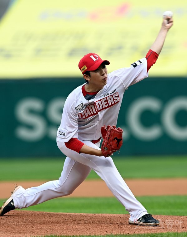 SSG 오원석. 스포츠동아DB