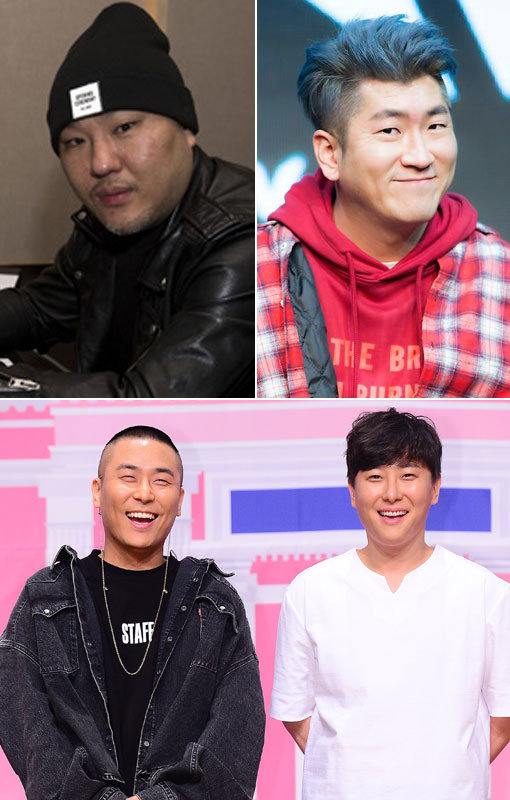 용감한형제-라이언 전-블랙아이드필승(왼쪽 위부터 시계방향으로). 사진제공｜스포츠동아DB·A Team 엔터테인먼트