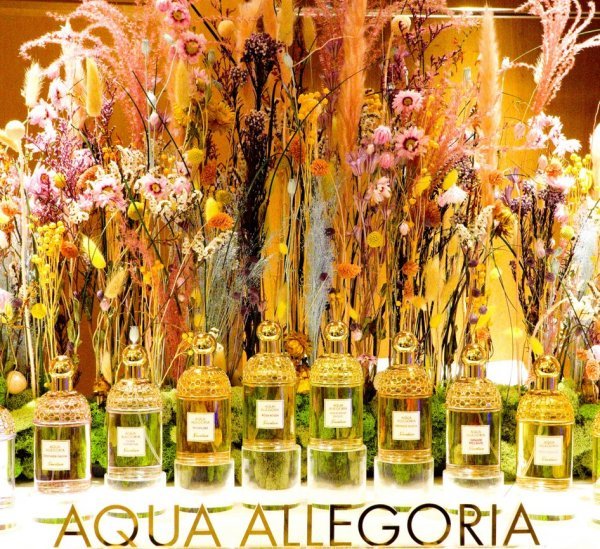 협업을 진행하는 겔랑의 아쿠아 알레고리아 향수 컬렉션