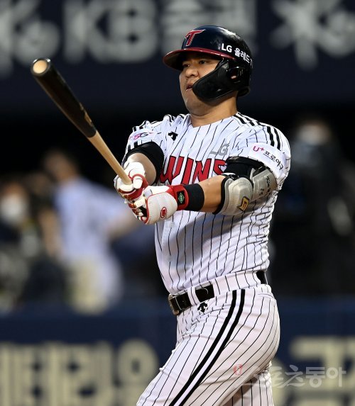 LG 김민성. 스포츠동아DB