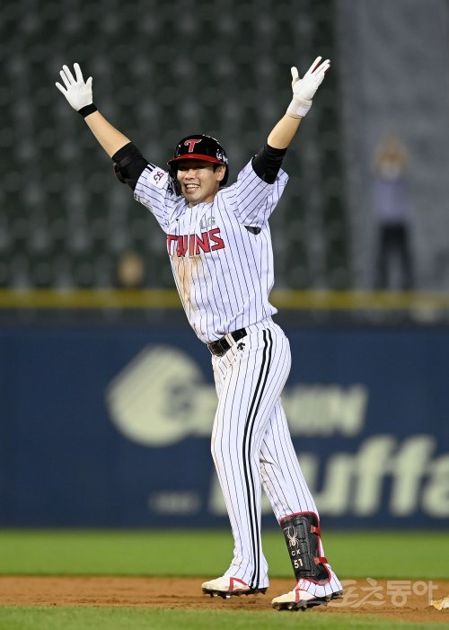 LG 홍창기. 스포츠동아DB