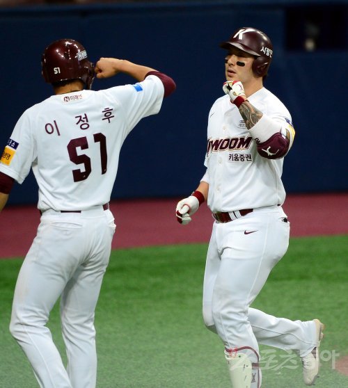 키움 이정후(왼쪽), 박병호. 스포츠동아DB