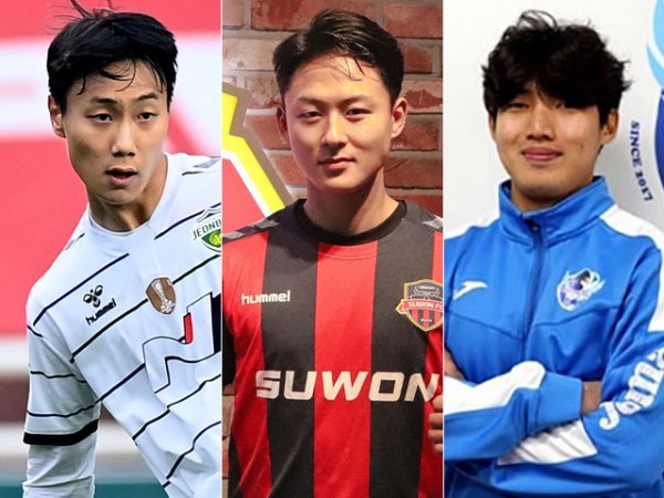 백승호, 이승우, 장결희(왼쪽부터). 사진ㅣ스포츠동아DB, 수원FC, 평택시티즌