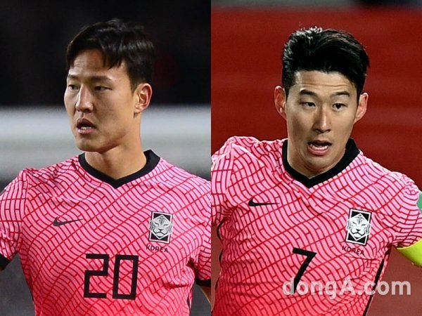 권경원(왼쪽), 손흥민. 스포츠동아DB