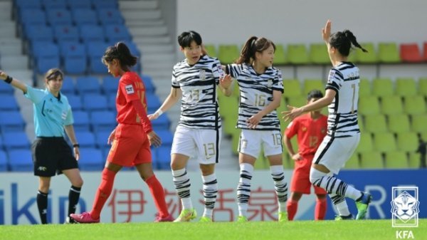 한국 여자축구대표팀. 사진=대한축구협회