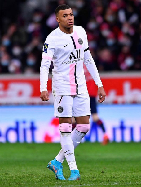 킬리안 음바페. 공식 인스타그램 캡처.