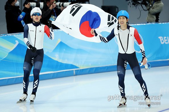 정재원(왼쪽), 이승훈. 사진=게티이미지코리아