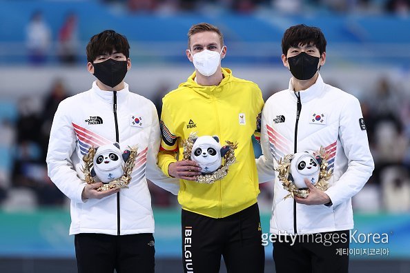 정재원, 바트 스윙스. 이승훈(왼쪽부터). 사진=게티이미지코리아