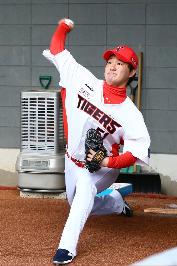 2022 기아타이거즈 함평 챌린저스 필드 스프링캠프_전상현.
사진제공 | KIA 타이거즈