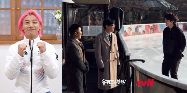 2022 베이징 동계올림픽 스타들이 방송가로 향한다. 쇼트트랙 곽윤기는 MBC ‘라디오스타’ 등에 출연하고, tvN ‘유 퀴즈 온
더 블록’에 출연해 진행자 조세호·유재석과 만나 이야기하는 피겨 차준환(맨 왼쪽부터). 사진출처|유튜브 채널
‘꽉잡아윤기’·tvN 인스타그램