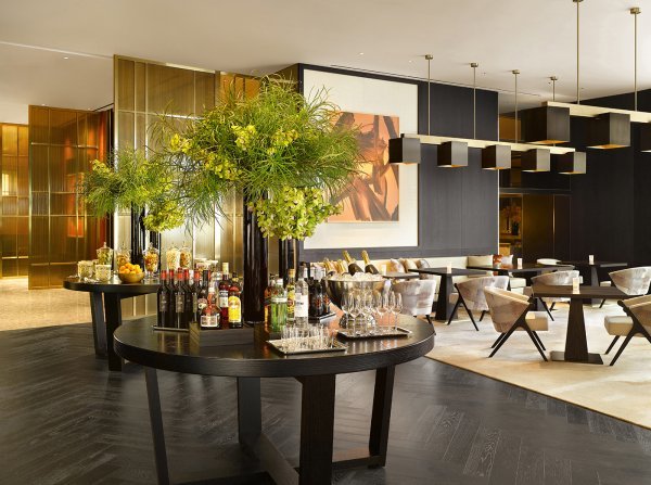 그랜드 하얏트 제주의 클럽라운지 ‘그랜드 클럽‘. 사진 | 제주드림타워